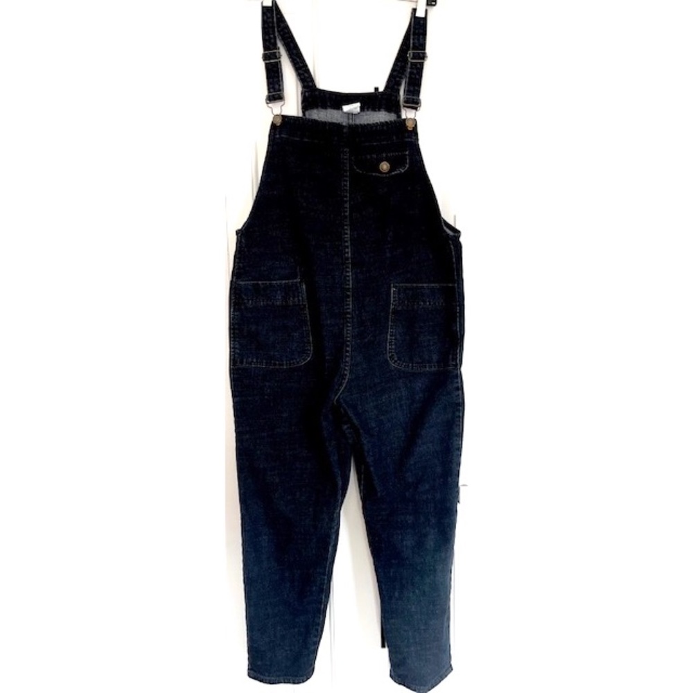 AC32 Dark Denim Bib Overalls - Picture 5 of 6